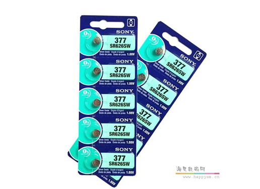 索尼/SONY SR626SW 手表电池377A/377S/377//LR626//AG4纽扣电子