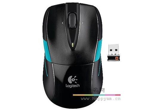 罗技 m525 无线激光鼠标 手感舒适 笔记本办公游戏