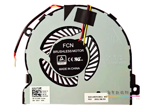 戴尔 笔记本 内置风扇