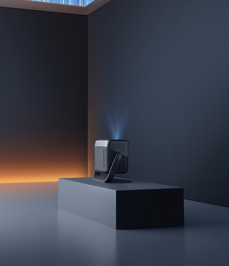 坚果 N1 Pro 三色激光云台投影仪家用1080P超高清卧室智能投影机2022新款客厅墙投巨幕家庭影院