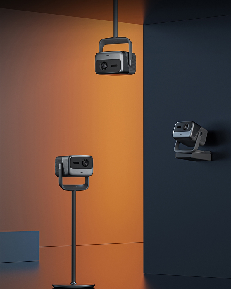 坚果 N1 Pro 三色激光云台投影仪家用1080P超高清卧室智能投影机2022新款客厅墙投巨幕家庭影院