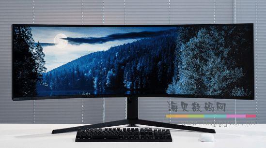 三星 玄龙骑士 NEO G9 显示器 DP2.1 8K 57英寸