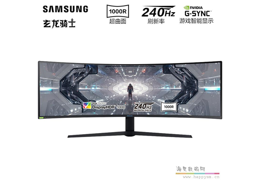 三星 玄龙骑士 OLED G9 显示器 49英寸 1800R