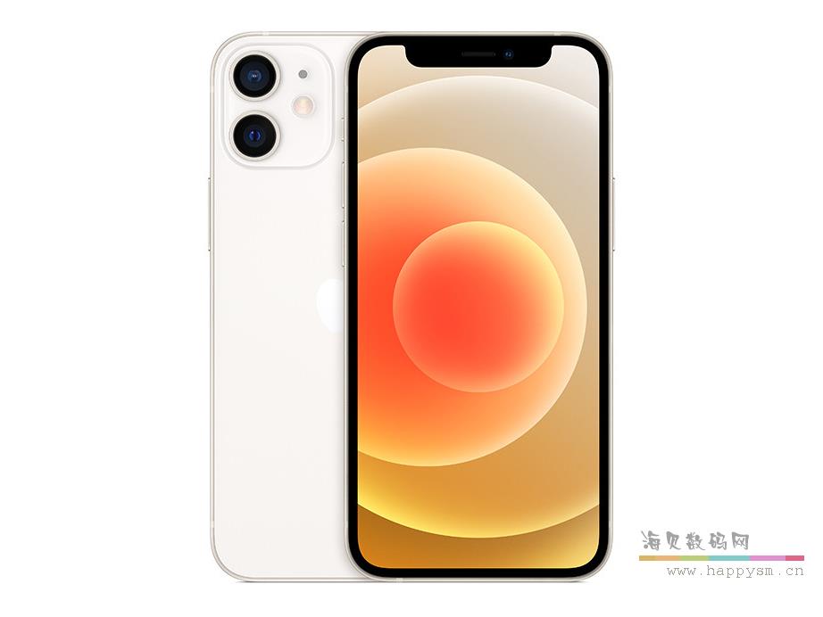 5G/苹果A14/2815mah/6.1英寸/60Hz/2K/12代/4G+64G/白色/