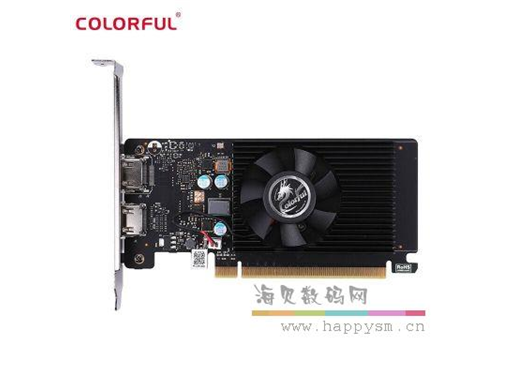七彩虹 GeForce GT 1010 LP 2GD4 显卡