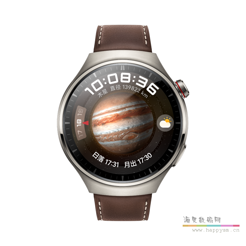 木星棕 真皮表带