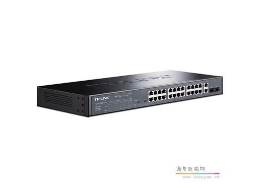 TP-LINK TL-SL1226MP 交换机 2口千兆24口百兆