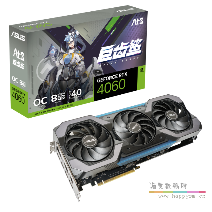 ATS-RTX4060-O8G-GAMING 巨齿鲨