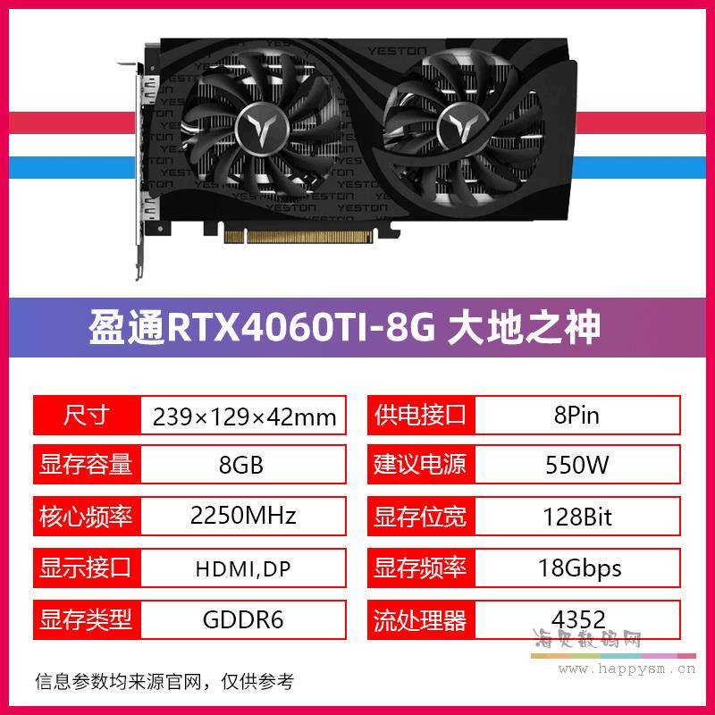 RTX4060TI- 8G大地之神