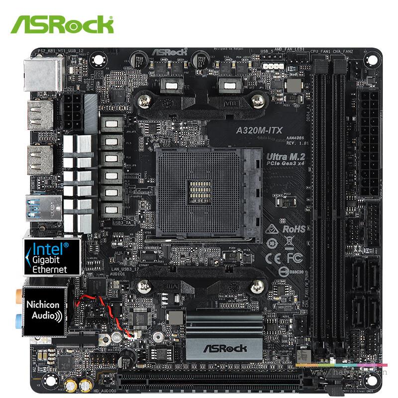 ITX 主板 支持 3900X 带M.2 接口