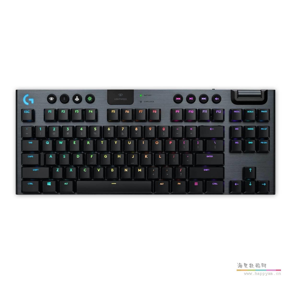 罗技 G913 无线机械键盘蓝牙电竞游戏台式电脑专用矮轴104/87键