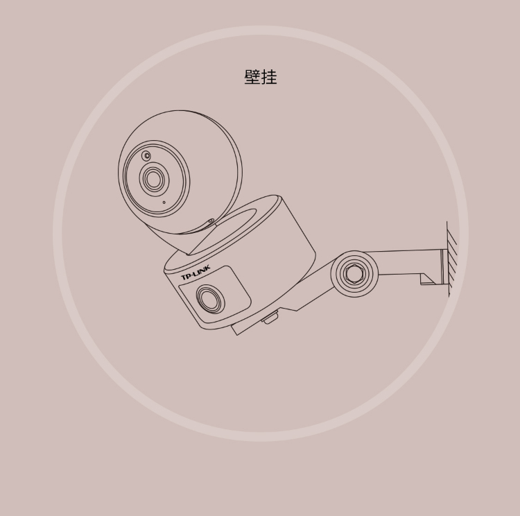 TP-LINK TL-IPC43AW 双摄摄像头 看家利器