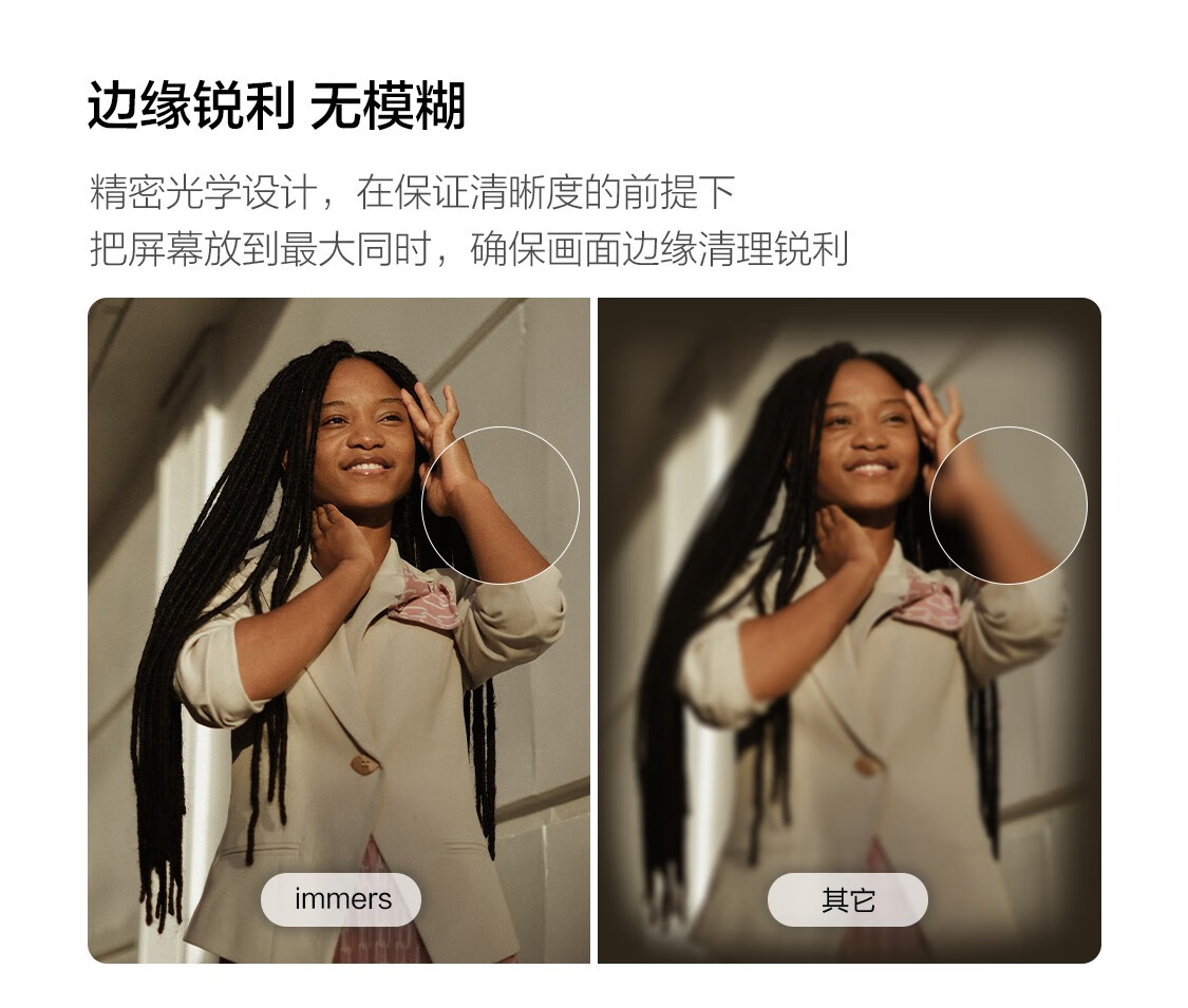 LUCI immers 沉浸式超高清头显 头显Micro-oled显示屏高清头戴影院智能显示器4K巨幕