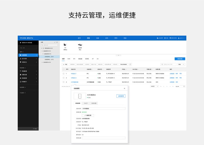 TP-LINK TL-TR907 4G 车载路由器