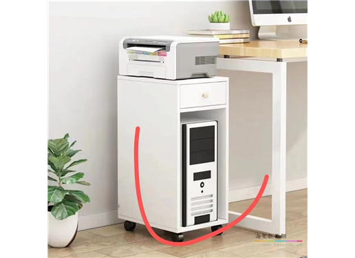 电脑柜 双层 上边可放打印机