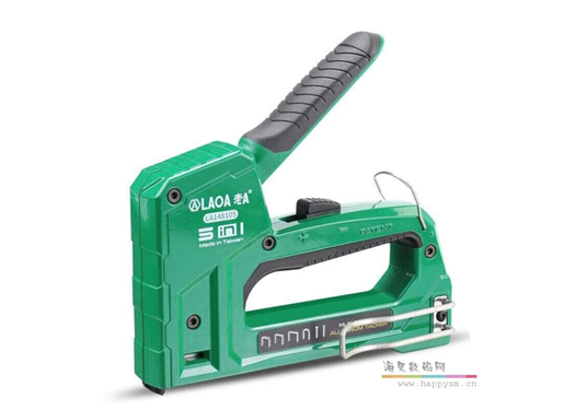 老A台湾产多功能5合1射钉枪码钉枪U型枪马订枪相框钉书机打钉枪LA