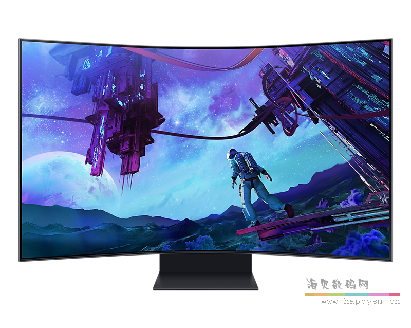三星 55英寸 G97NC 曲面MiniLED电竞显示器 S55CG970NC