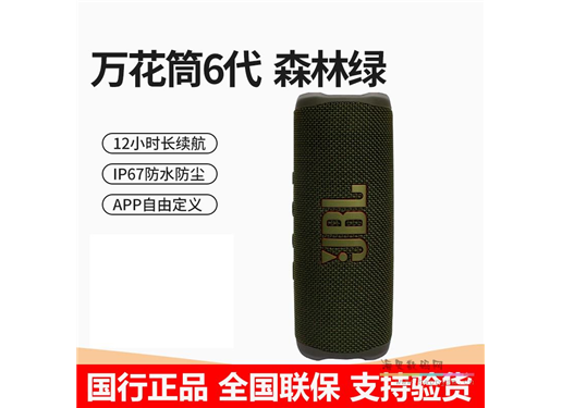 JBL FLIP 6 音箱 蓝牙 无线 迷你 防水 万花筒