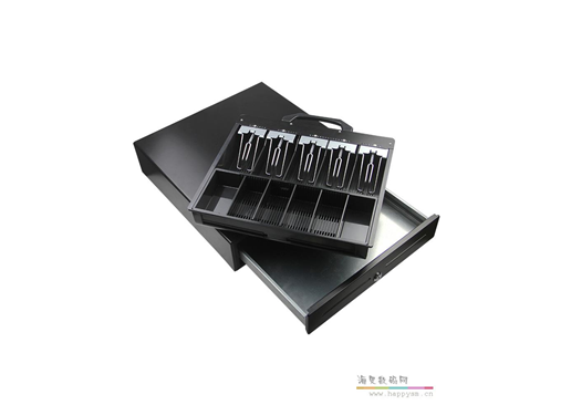 吉成 钱箱 金属收银钱箱钱箱子收银用不锈钢收银箱带锁抽屉式收款箱收银盒商用超市收钱盒零钱收纳盒钱柜钱匣