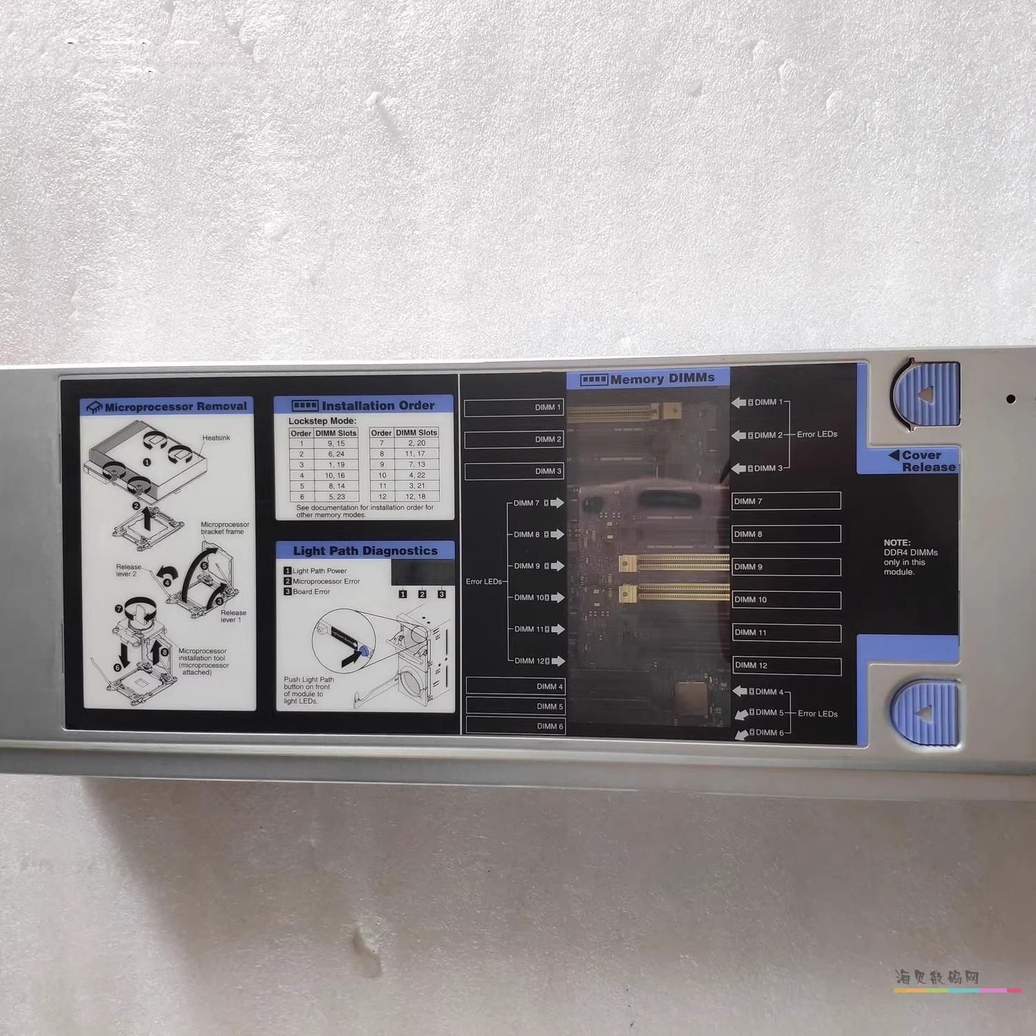 IBM 3850 X6 主板 DDR3