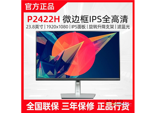 戴尔 P2422H 显示器