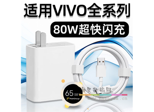 HMBBON/霍邦 适用VIVO80W充电器S15Pro快充S16E/S17t/S18/S19充电头X80闪充Y77手机iQOO Neo6SE数据线Z6霍邦Z9原装正品66W（荐）
