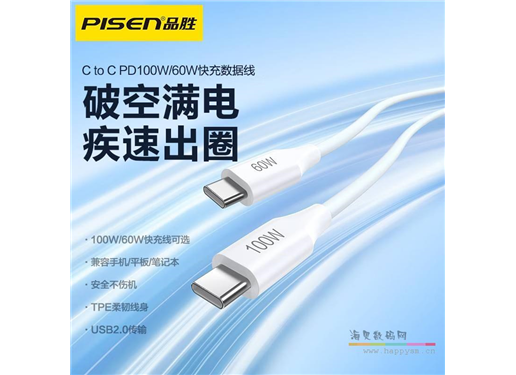 品胜 Type-C to C 数据线