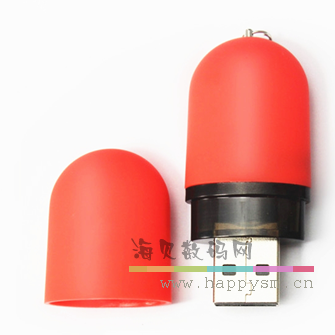 红色 拇指形 U盘