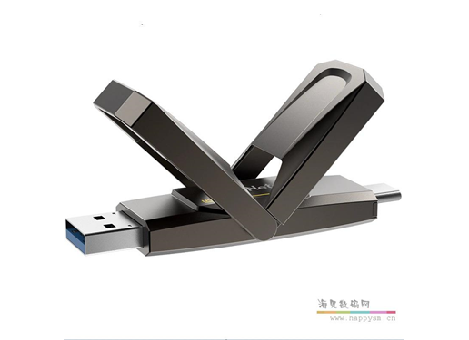 朗科 US5  USB3.2超极速固态U盘US5双接口U盘读530MB/s 写450MB/S