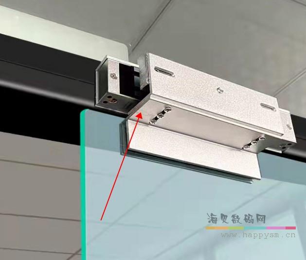 可调节间距下夹