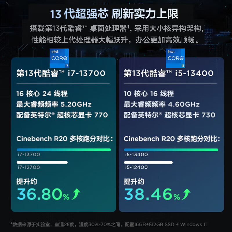 联想 扬天 S500 台式机电脑 小新版