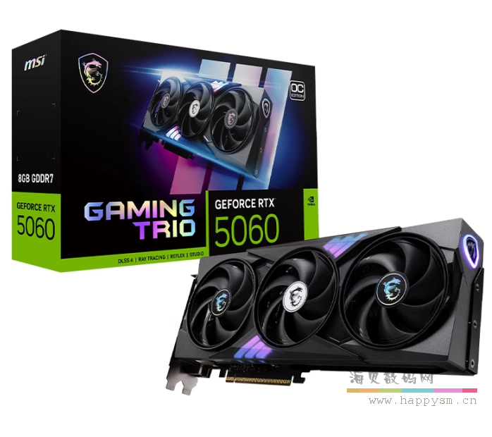 魔龙 GAMING TRIO 8G OC  3风扇