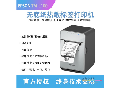 爱普生 TM-L100 小票打印机