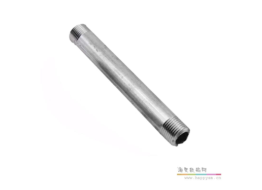 镀锌焊接单头丝外丝圆管