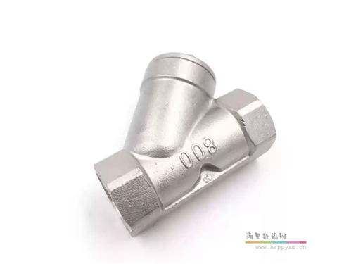 201/304不锈钢内螺纹过滤器 Y型丝口过滤器