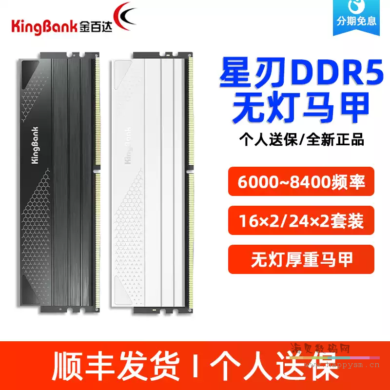 48G 星刃 DDR5 8400 (16X2) 黑色