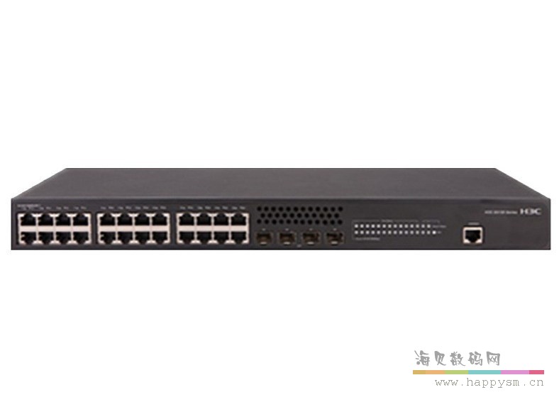 S5130S-28F-EI 千兆SFP（8Combo）+4万兆光口交换机  高性能,安全控制策略