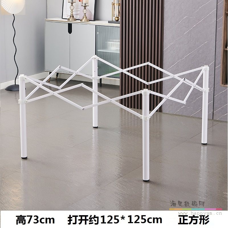 白色73cm高125cm宽（适合大桌面）