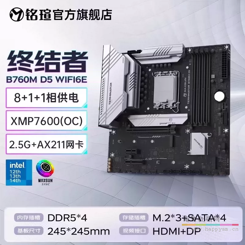 终结者 B760M GK D5 WIFI