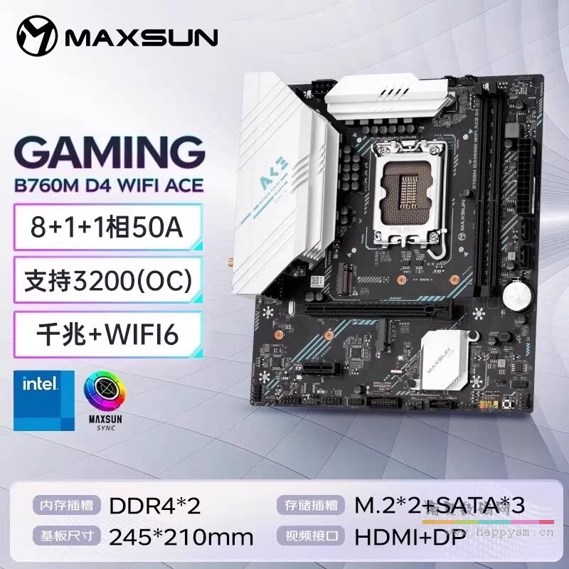 B760M Gaming WIFI ACE D4（初代）