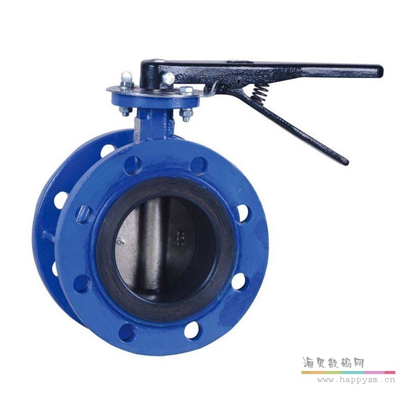 手柄法兰蝶阀 D41X-16Q-80