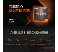 AMD R5 5500X3D CPU
