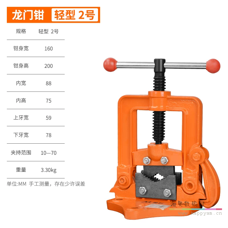 美科 管子台虎钳/龙门钳/管子压力钳