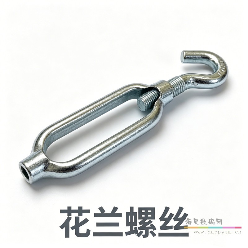 M10 (正+反丝)一头带钩子 一头无