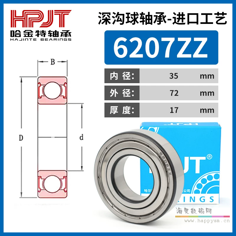 HPJT 6207--铁盖（进口质量高速)