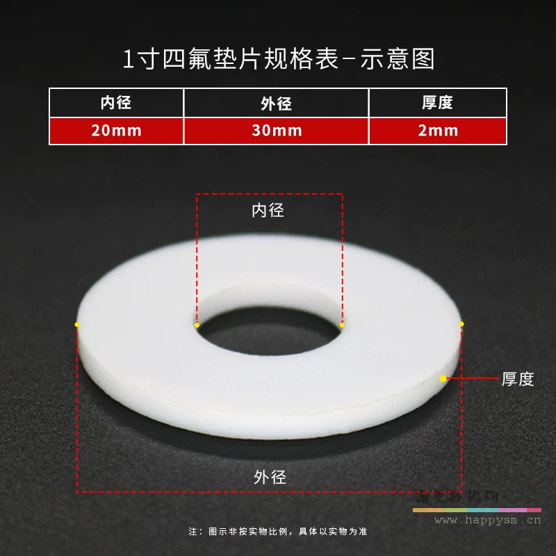 1寸（30*20*2）【50个】波纹管