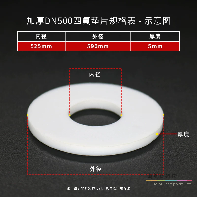 加厚DN500（590*525*5）【1个】