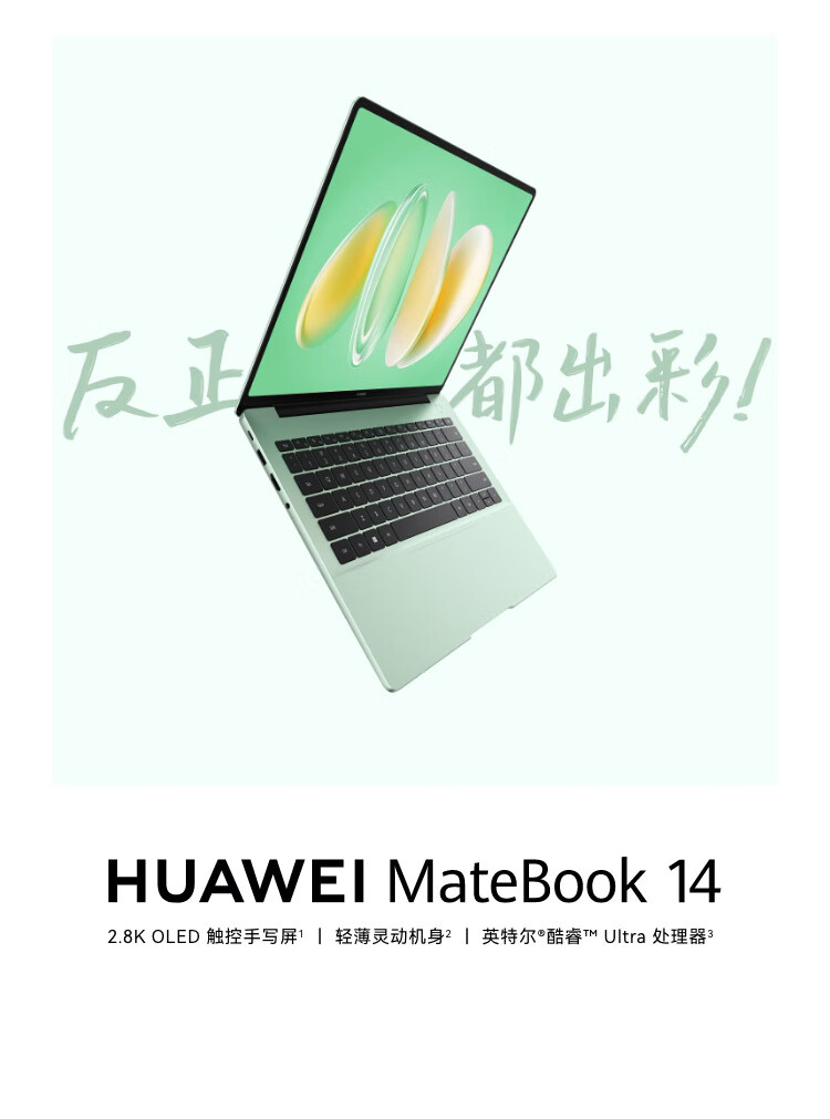 华为 MateBook D14 笔记本 2024款（荐）