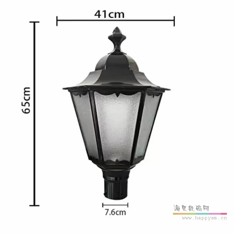 六角直径41cm口径7.6cm