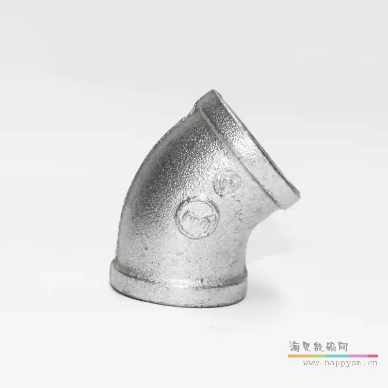 建支 镀锌/丝接 弯头 45度
